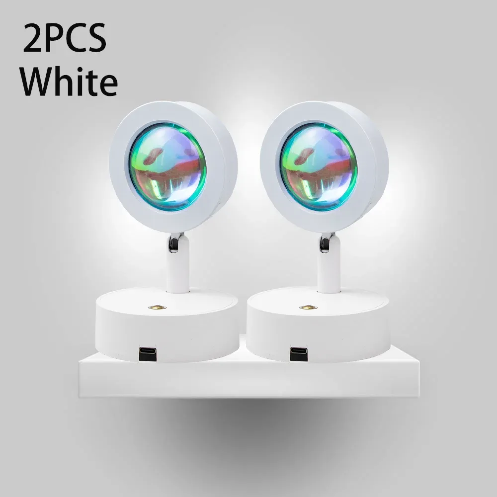 Projecteur LED Coucher de Soleil Magnétique et Rechargeable - Rotation 360° et Variateur Tactile slide 10