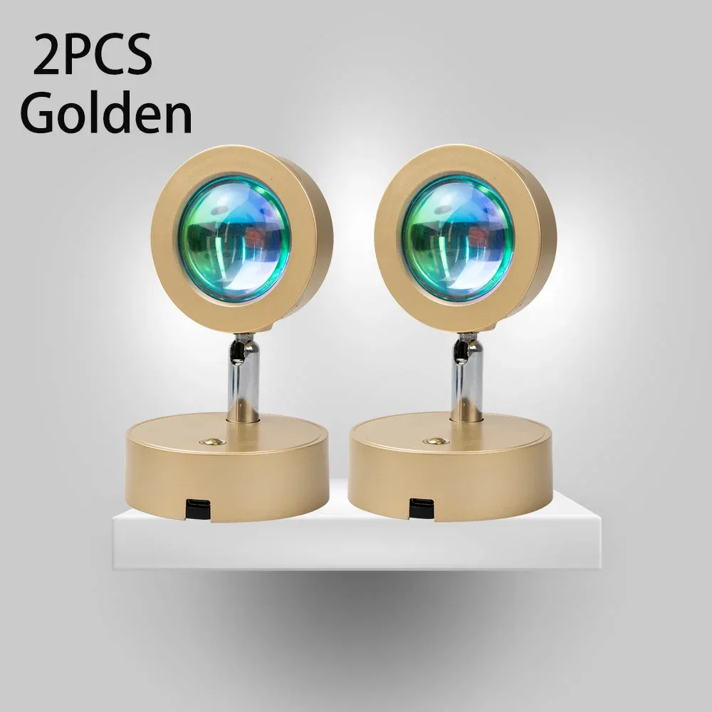 Projecteur LED Coucher de Soleil Magnétique et Rechargeable - Rotation 360° et Variateur Tactile slide 9