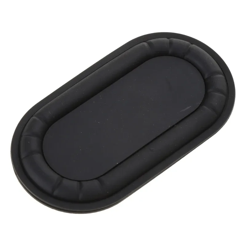 Lot de 2 radiateurs passifs en caoutchouc noir et laiton pour haut-parleur slide 3