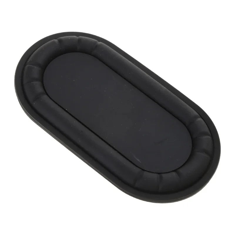 Lot de 2 radiateurs passifs en caoutchouc noir et laiton pour haut-parleur slide 4