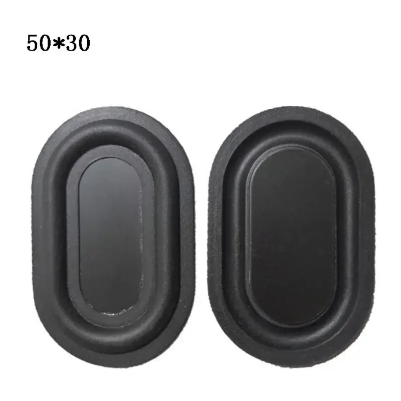 Lot de 2 radiateurs passifs en caoutchouc noir et laiton pour haut-parleur slide 11