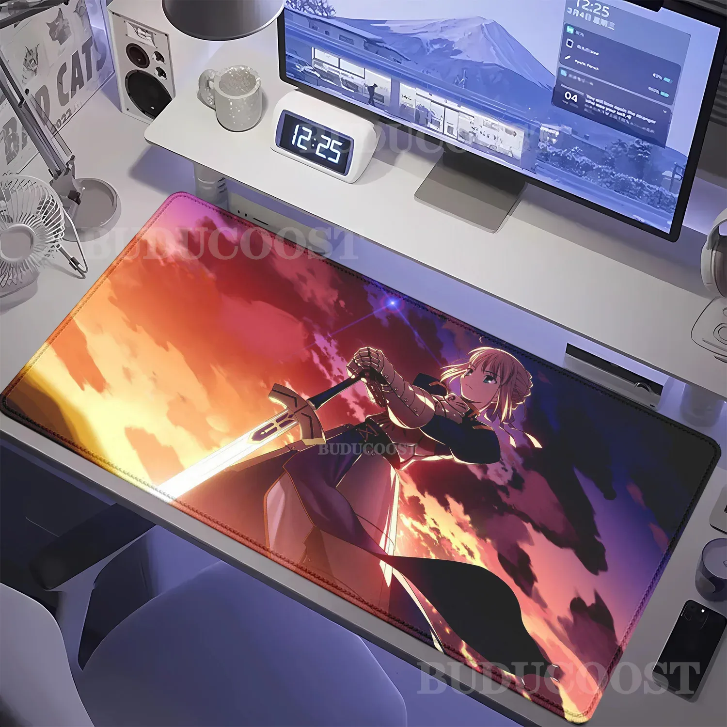 Tapis de souris gaming XXL Fate/Grand Order - Saber - Image 3