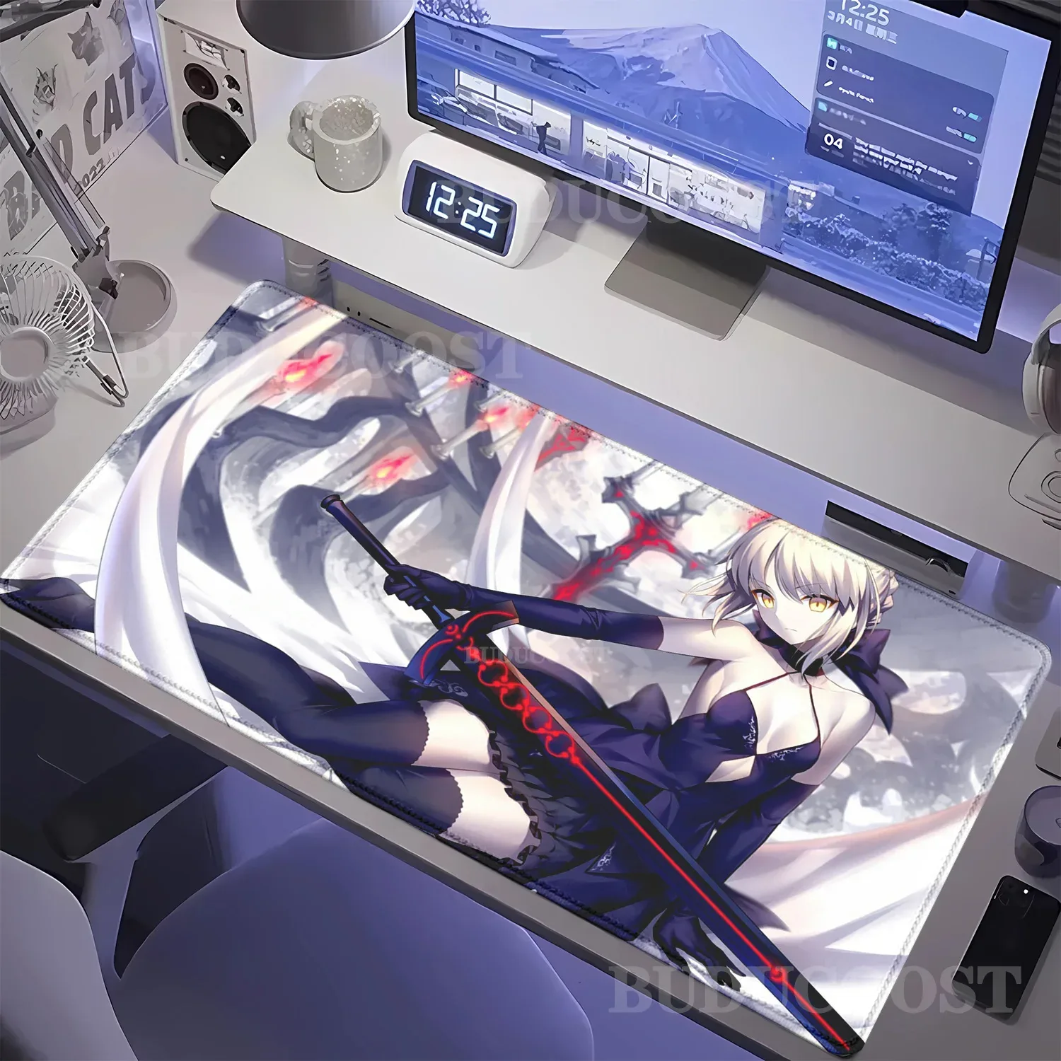Tapis de souris gaming XXL Fate/Grand Order - Saber slide 14