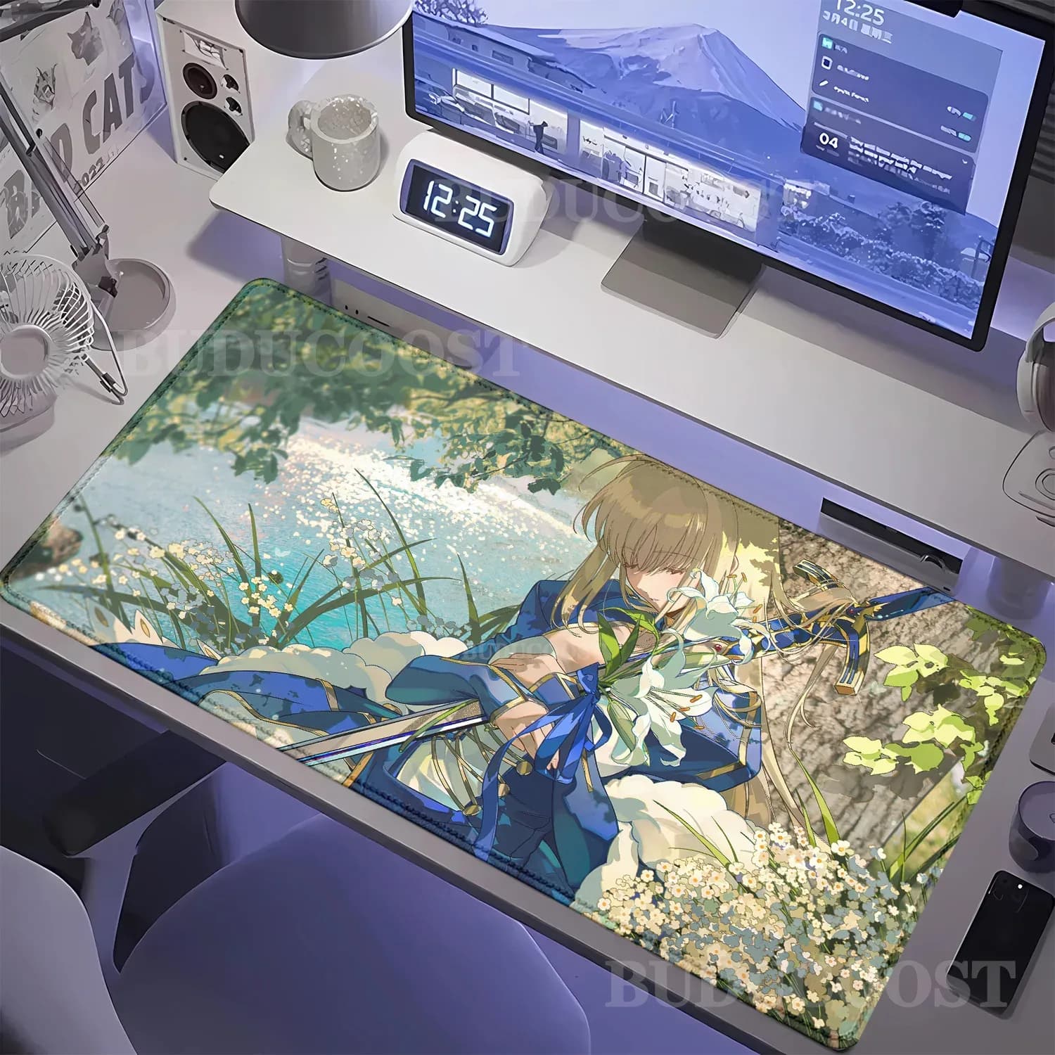 Tapis de souris gaming XXL Fate/Grand Order - Saber slide 24