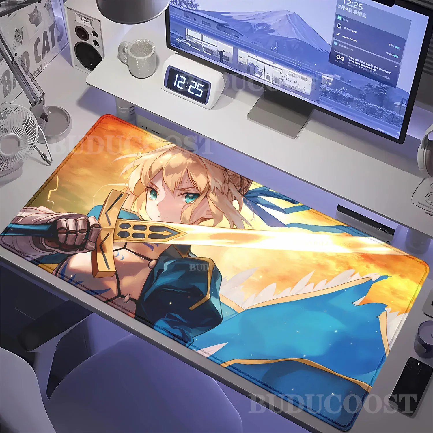 Tapis de souris gaming XXL Fate/Grand Order - Saber slide 19