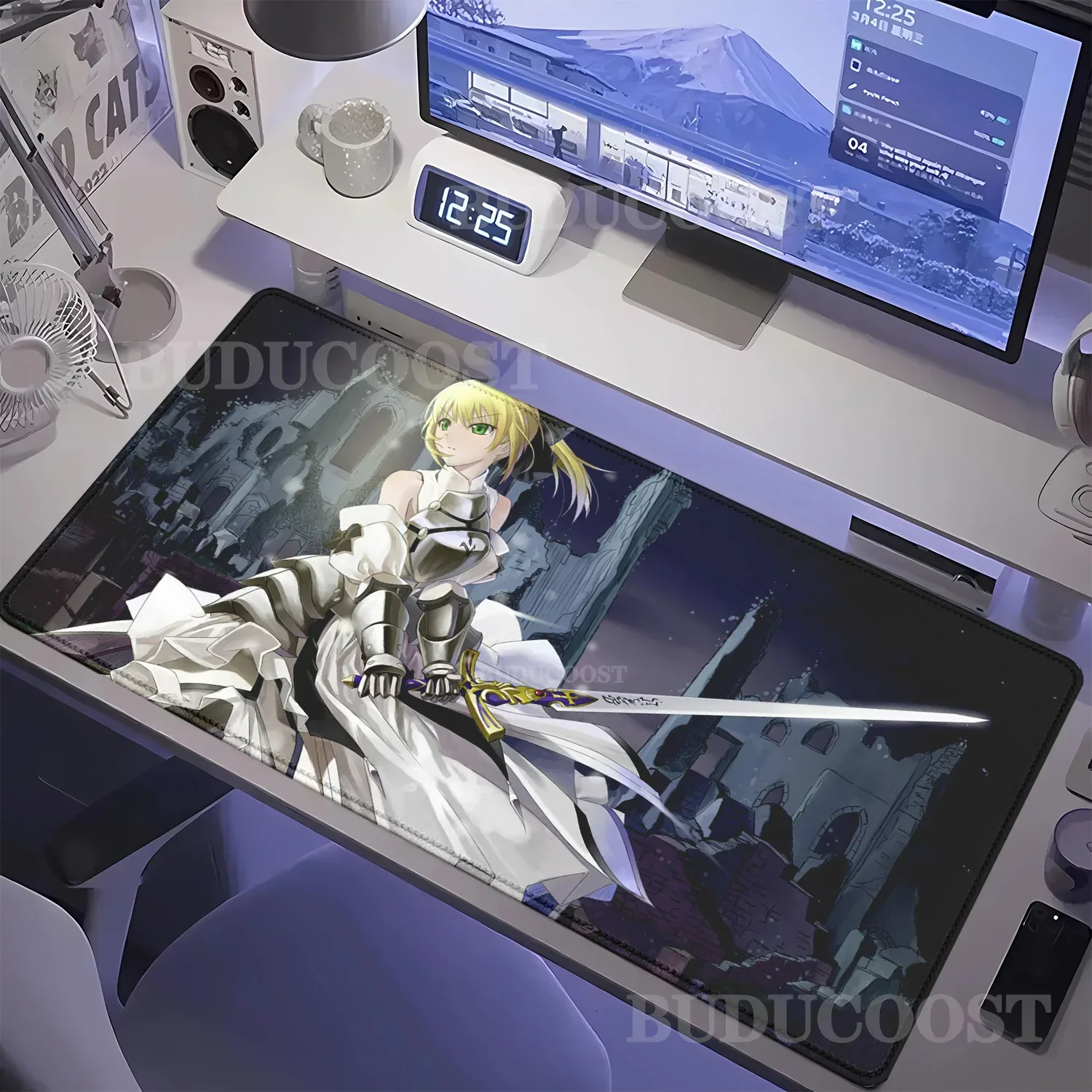 Tapis de souris gaming XXL Fate/Grand Order - Saber slide 9