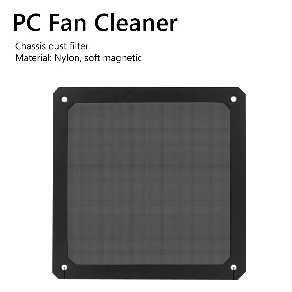 Filtre à poussière magnétique ultra-fin pour ventilateur de boîtier PC (80/90/120/140 mm)