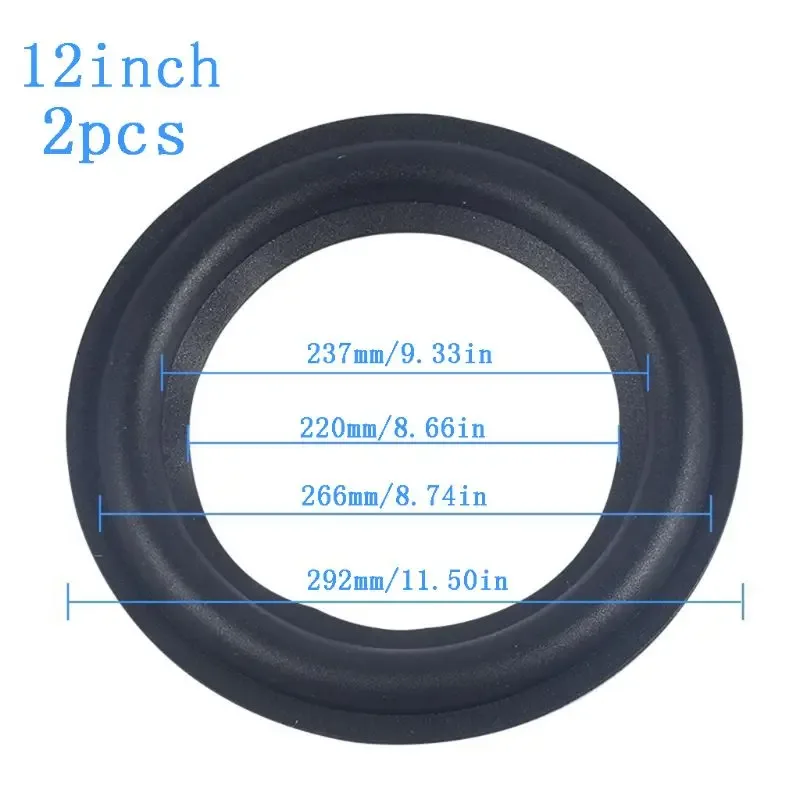 Suspension de rechange pour haut-parleur et subwoofer - 4/5/6.5/8/10/12"