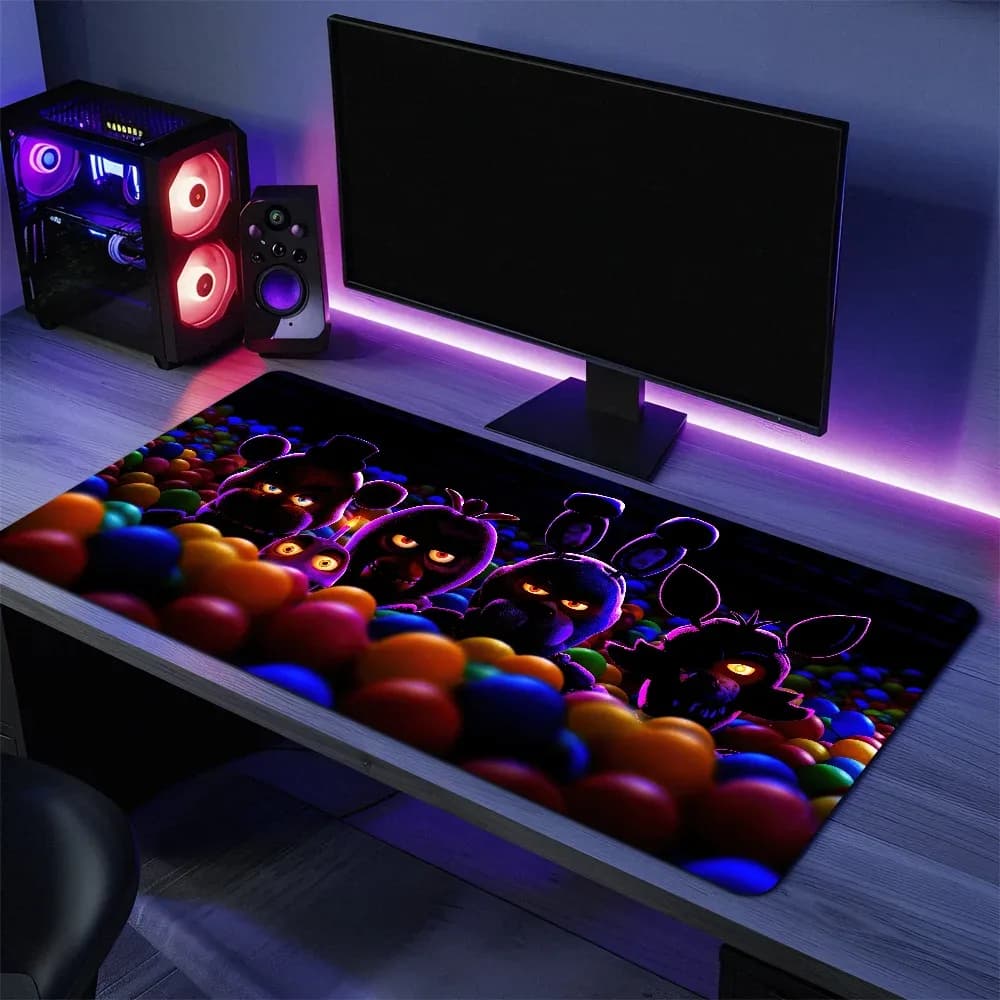 Tapis de souris XXL Five Nights at Freddy's - Grand tapis de bureau antidérapant - Image 3
