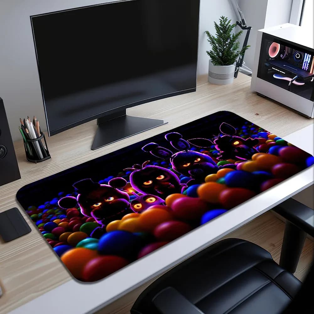 Tapis de souris XXL Five Nights at Freddy's - Grand tapis de bureau antidérapant - Image 1