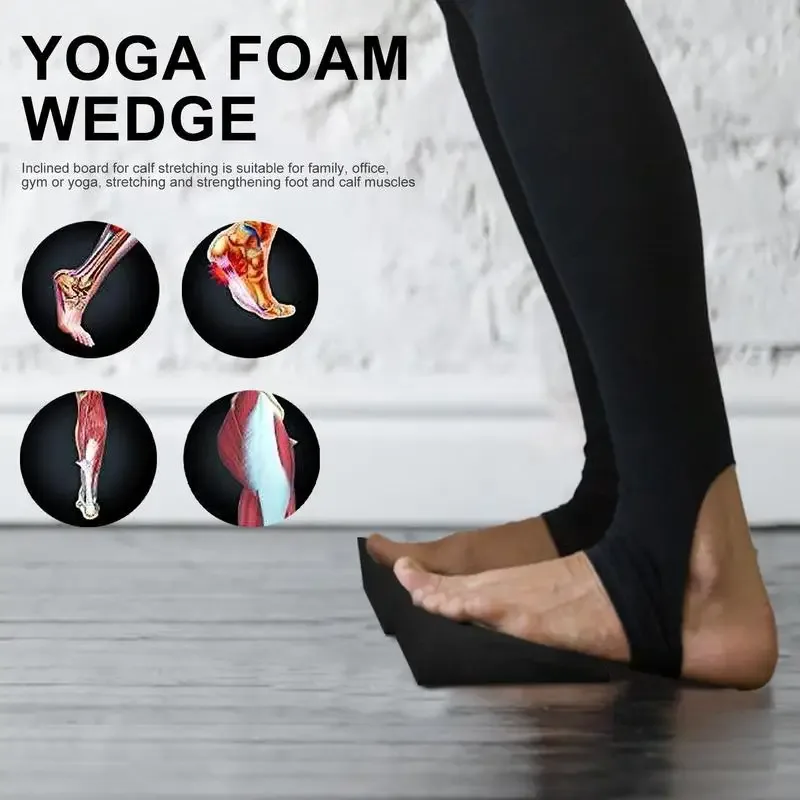 Cales de Squat et Yoga en EVA, Planches Inclinées Antidérapantes et Portables slide 4