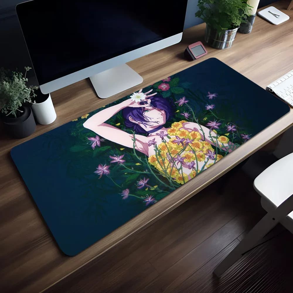 Tapis de souris de jeu XL antidérapant avec bords cousus slide 7