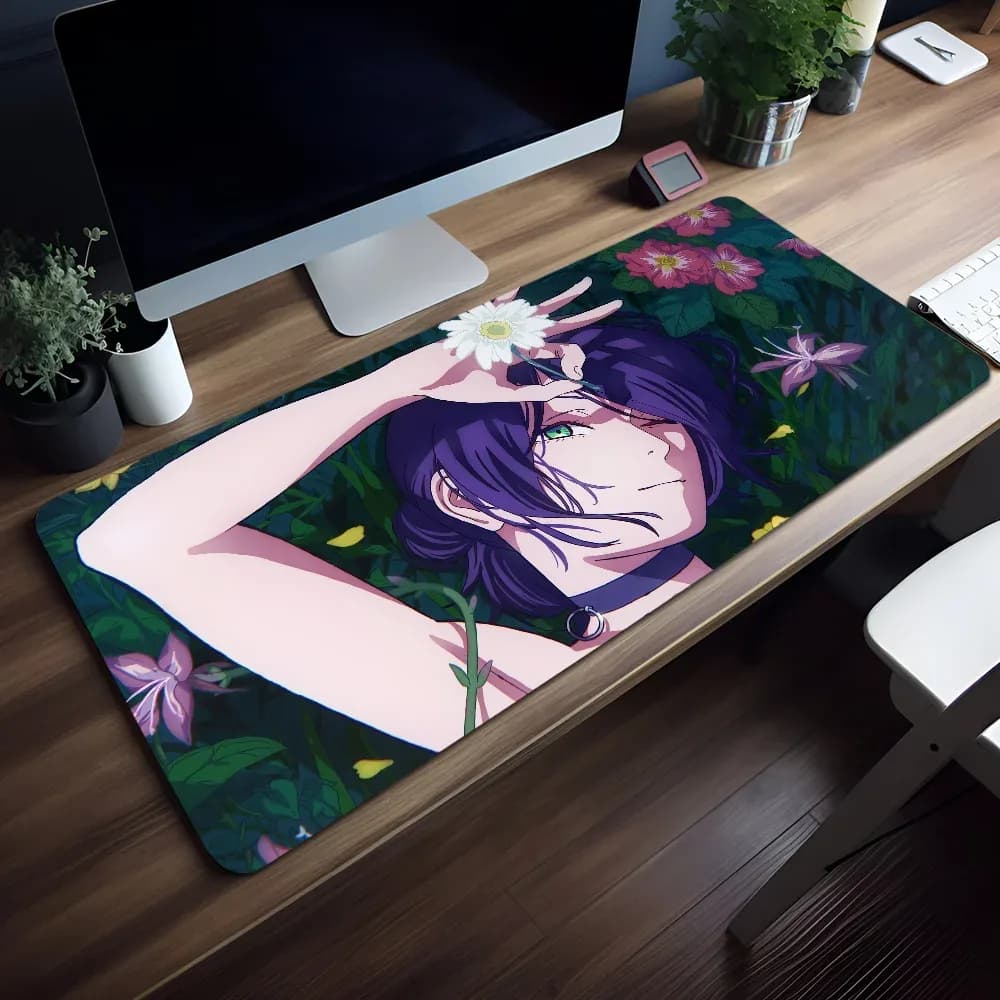 Tapis de souris de jeu XL antidérapant avec bords cousus slide 15