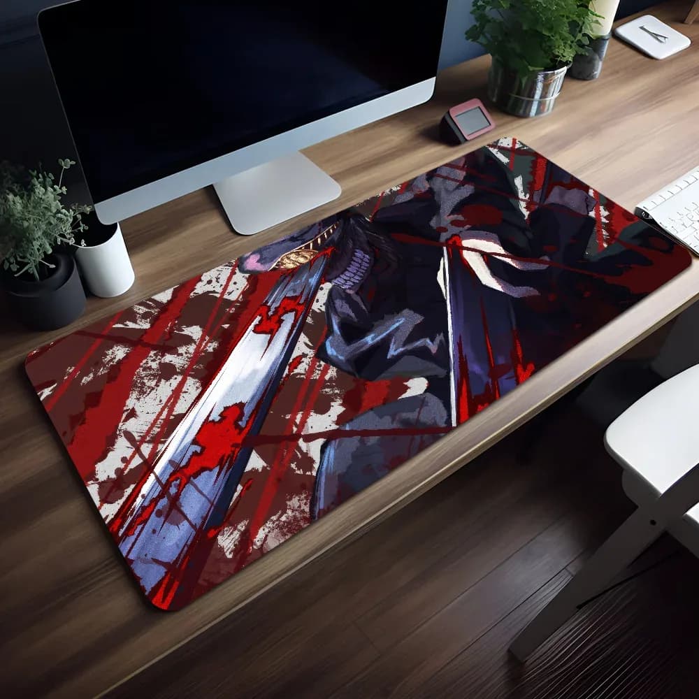 Tapis de souris de jeu XL antidérapant avec bords cousus slide 12