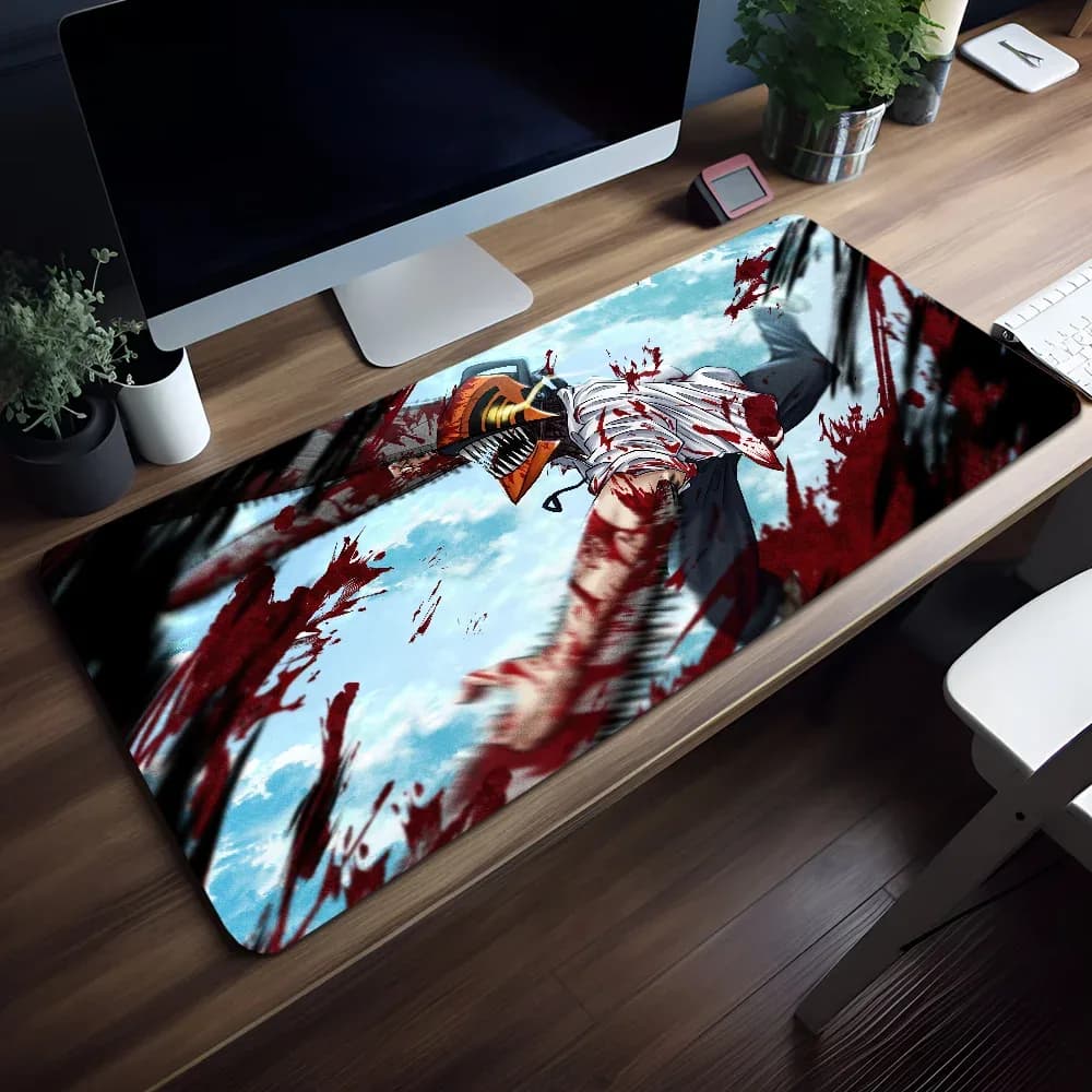 Tapis de souris de jeu XL antidérapant avec bords cousus slide 11