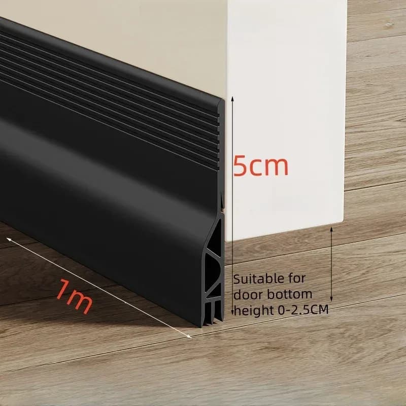 Joint d'étanchéité auto-adhésif pour porte, isolation thermique et acoustique, 1m slide 9