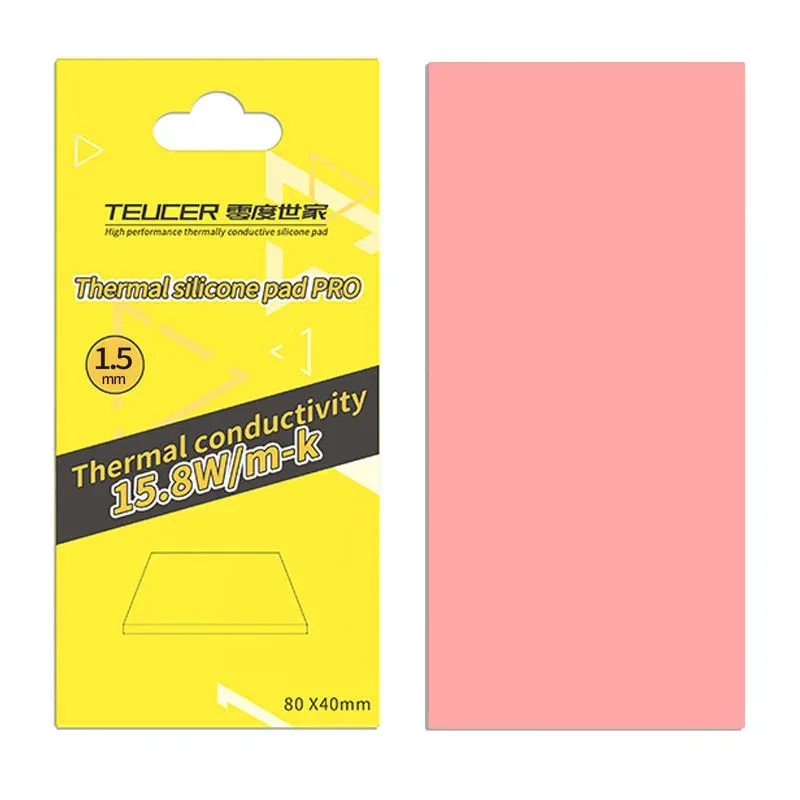 Pad thermique Teucer HP600, 15,8 W/mK, 100 x 100 mm slide 8