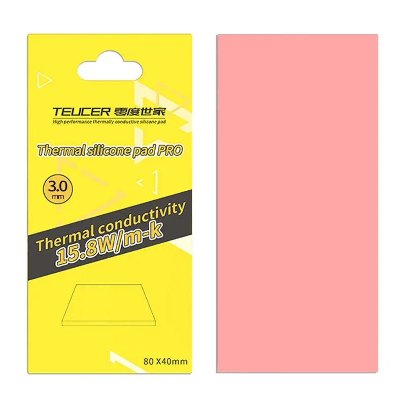Pad thermique Teucer HP600, 15,8 W/mK, 100 x 100 mm slide 15