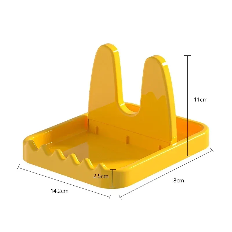 Support de couvercle pliable et repose-ustensiles de cuisine slide 9