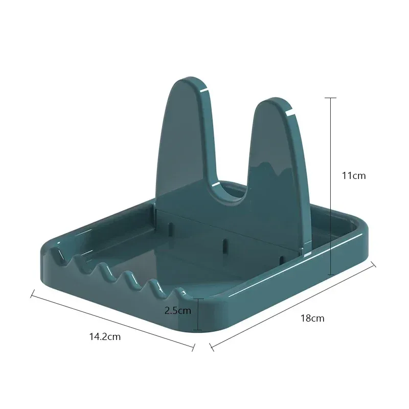 Support de couvercle pliable et repose-ustensiles de cuisine slide 7