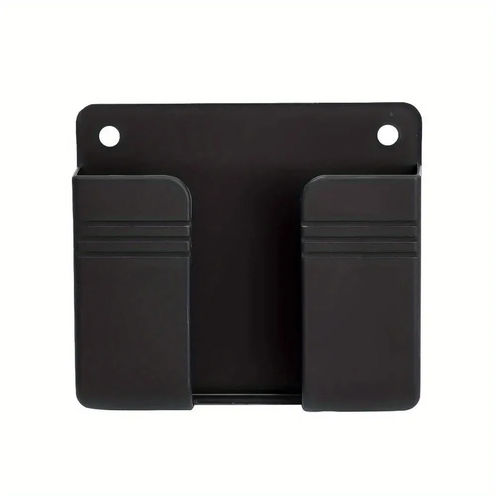 Support mural pour téléphone portable et boîte de rangement sans perçage slide 8
