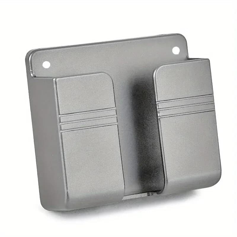 Support mural pour téléphone portable et boîte de rangement sans perçage slide 9