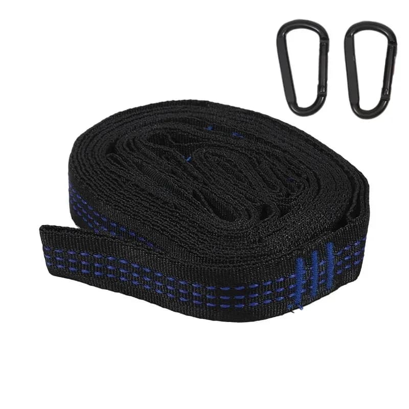 Lot de 2 sangles de hamac en polyester haute résistance (600 lb) slide 11