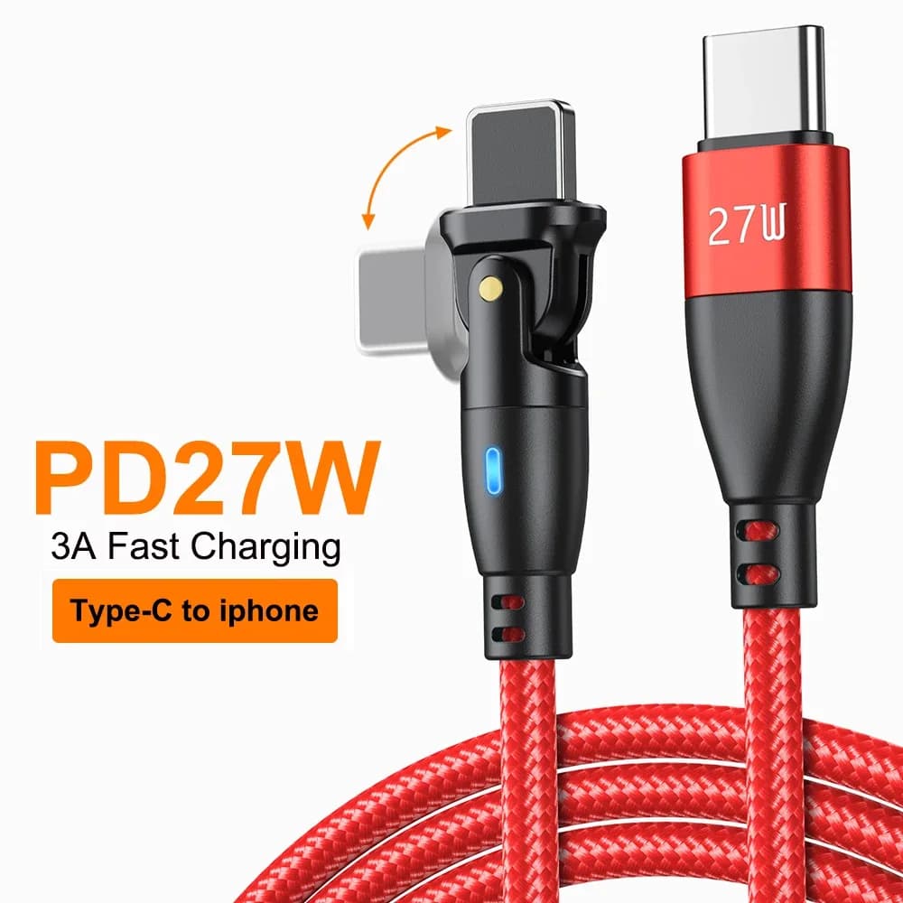 Câble AUFU USB-C vers Lightning 20W PD - Charge Rapide pour iPhone et iPad slide 12