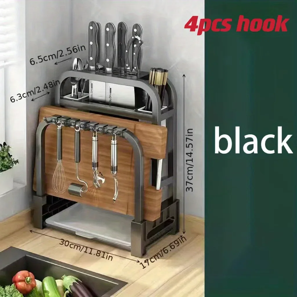 Support de rangement pour couteaux et planches à découper en acier inoxydable slide 3