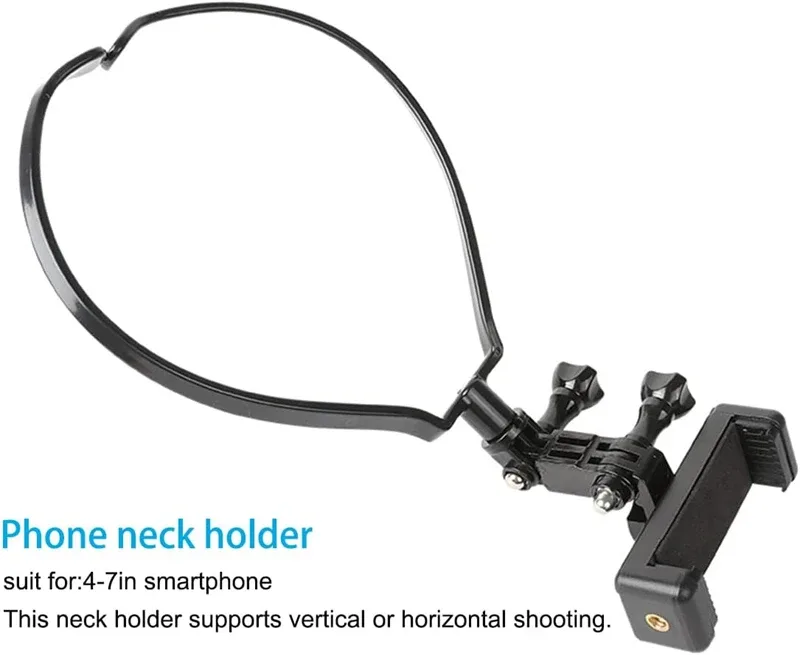 Support de cou universel mains libres pour smartphone et caméra d'action - Image 5