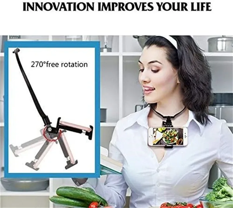 Support de cou universel mains libres pour smartphone et caméra d'action - Image 6