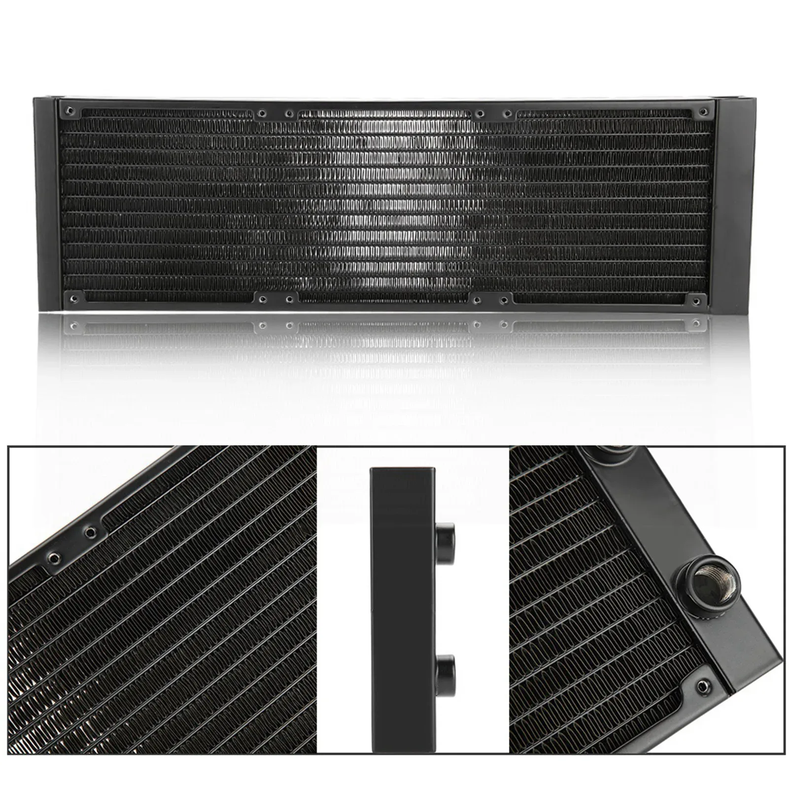 Radiateur de refroidissement liquide pour PC, 12 tubes, filetage G1/4 - Image 2