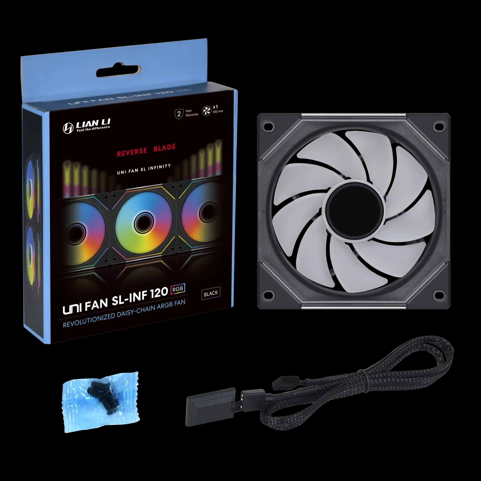 Lian-Li UNI FAN SL Infinity 120 - Ventilateur individuel sans contrôleur - Image 6