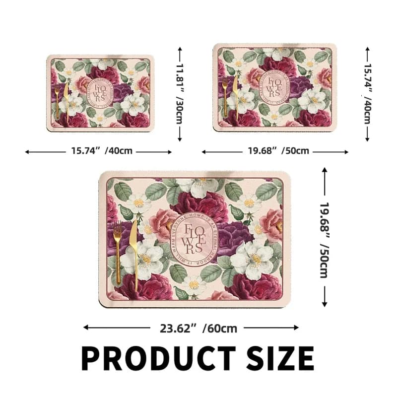 Tapis de séchage absorbant pour vaisselle et machine à café - Image 4