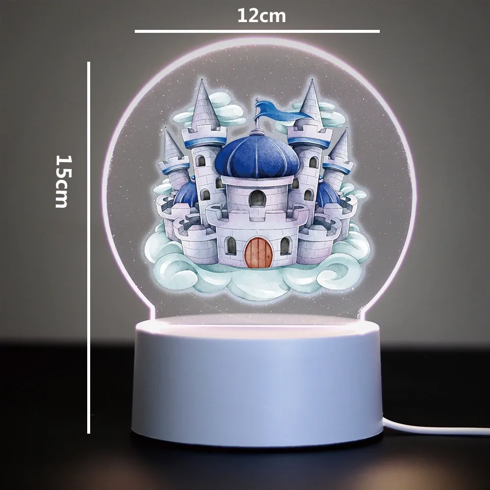 Veilleuse LED 3D Château de Princesse pour Enfant slide 8