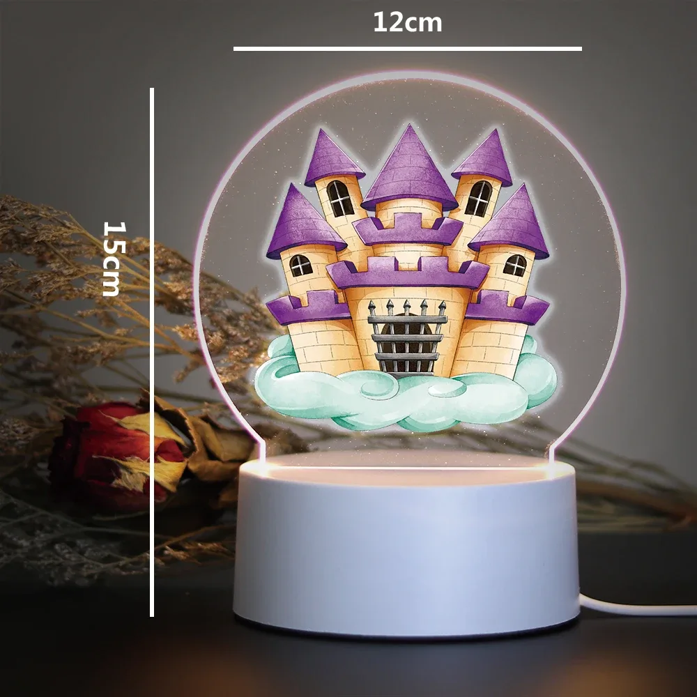 Veilleuse LED 3D Château de Princesse pour Enfant slide 9