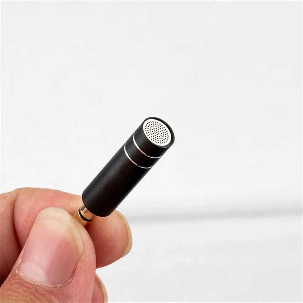 Mini microphone portable Jack 3,5 mm pour smartphone et ordinateur - Image 4