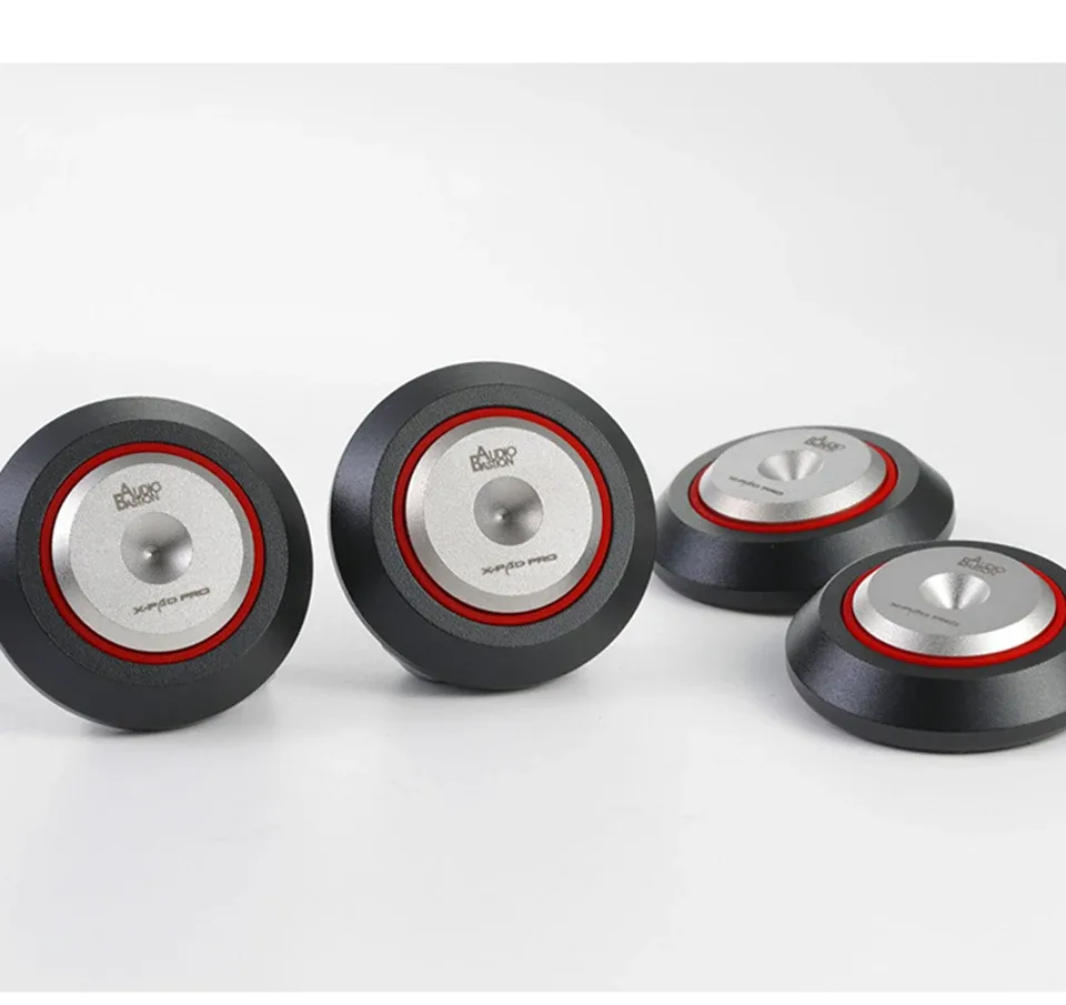 Support d'isolation x-pad PRO à billes de céramique pour amplificateur, DAC et lecteur CD Hi-Fi