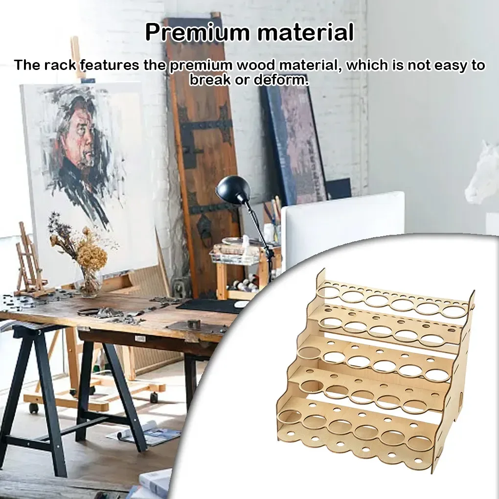 Étagère de Rangement pour Peintures et Accessoires de Modélisme - Type 2 - Image 4