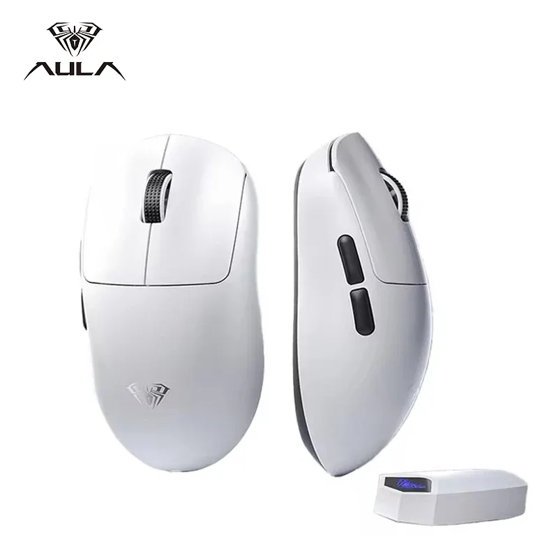 AULA SC800 - Souris Gaming Ultra-légère 37g, Capteur PAW3395, 8K Hz, Filaire et Sans Fil 2.4G slide 7