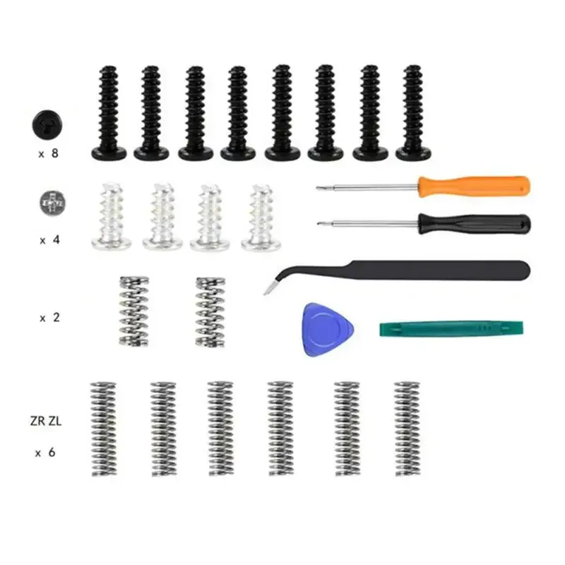 Kit de vis et ressorts de remplacement pour Nintendo Switch et Joy-Con slide 10