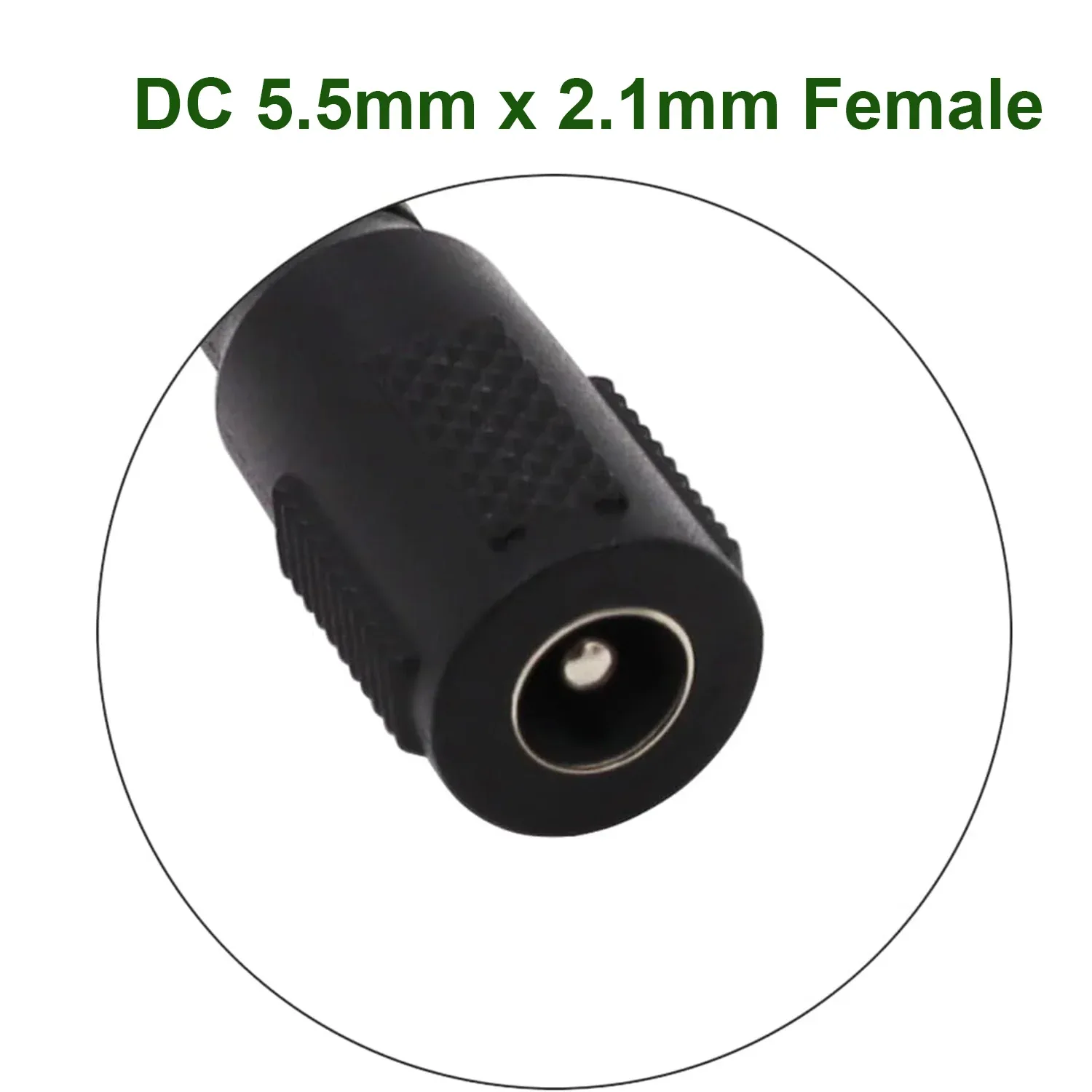 Rallonge d'alimentation DC 5,5 x 2,1 mm coudée mâle vers femelle pour caméra CCTV et ruban LED - Image 3