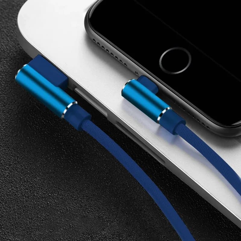 Câble USB-C coudé à 90° - Charge rapide et transfert de données slide 10