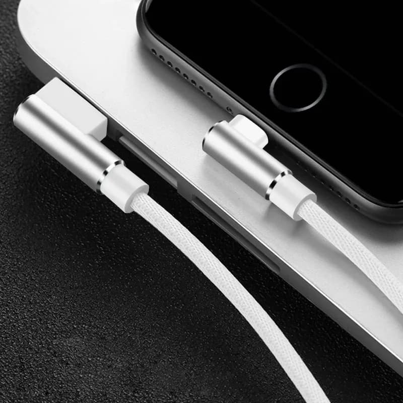 Câble USB-C coudé à 90° - Charge rapide et transfert de données slide 7