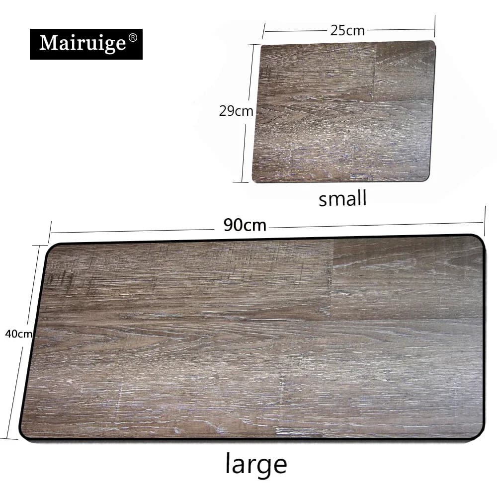 Tapis de souris XXL - Motif bois texturé slide 9