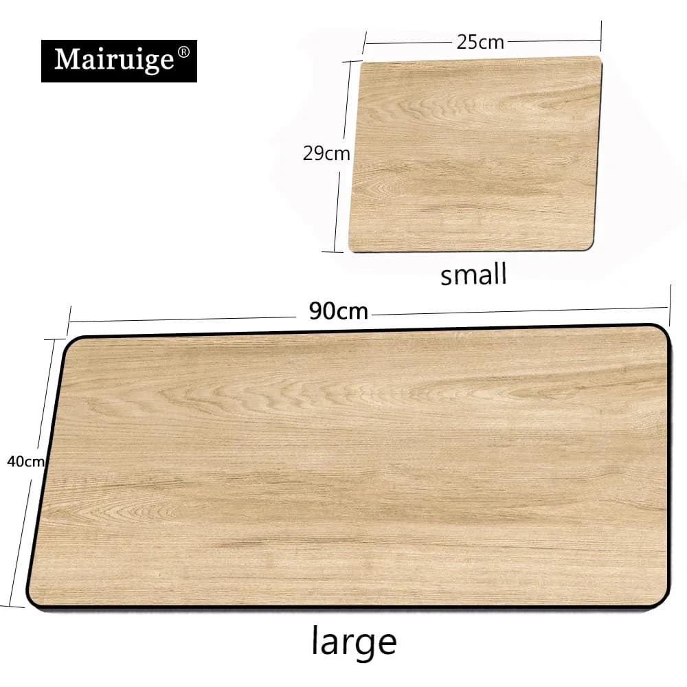 Tapis de souris XXL - Motif bois texturé slide 15
