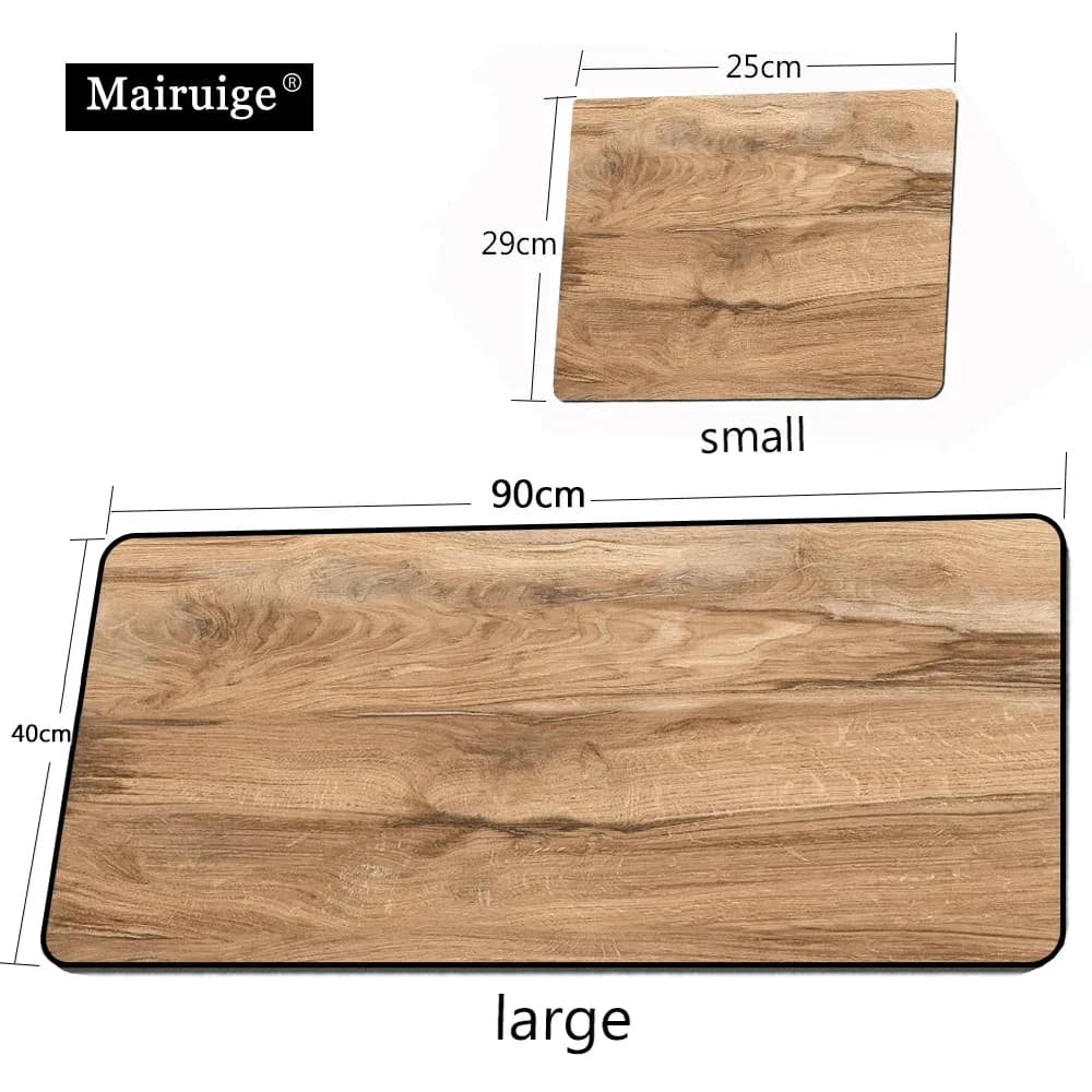 Tapis de souris XXL - Motif bois texturé slide 13