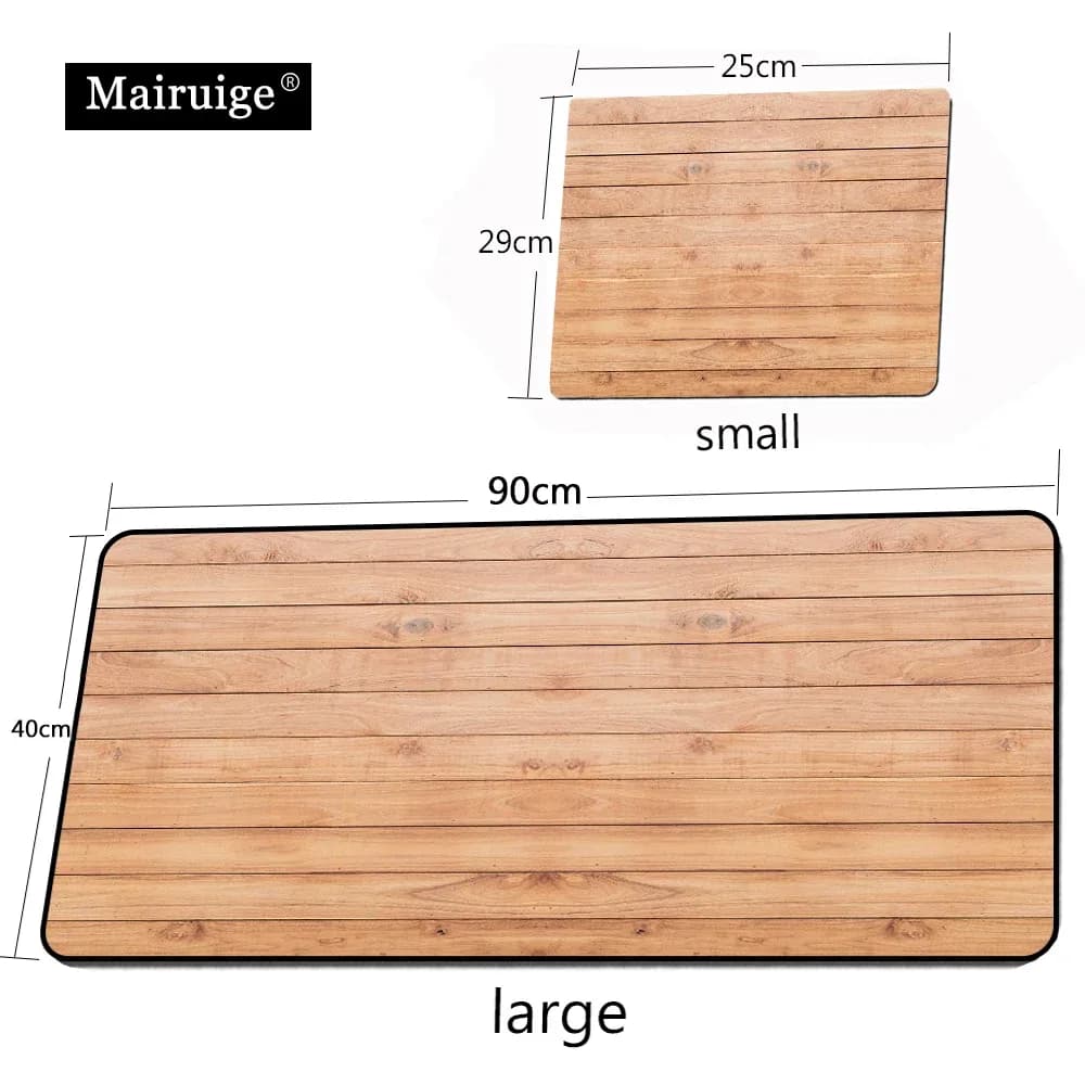 Tapis de souris XXL - Motif bois texturé slide 26
