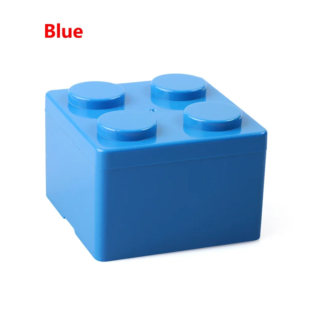 Boîte de rangement de bureau empilable en forme de bloc de construction slide 8