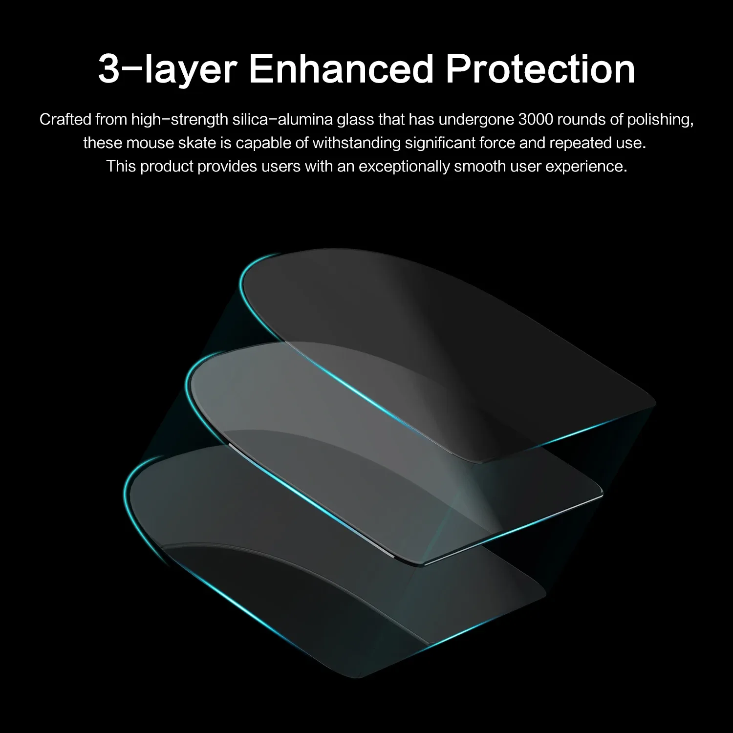 Patins de souris en verre pour Razer DeathAdder V3 Pro - Image 4